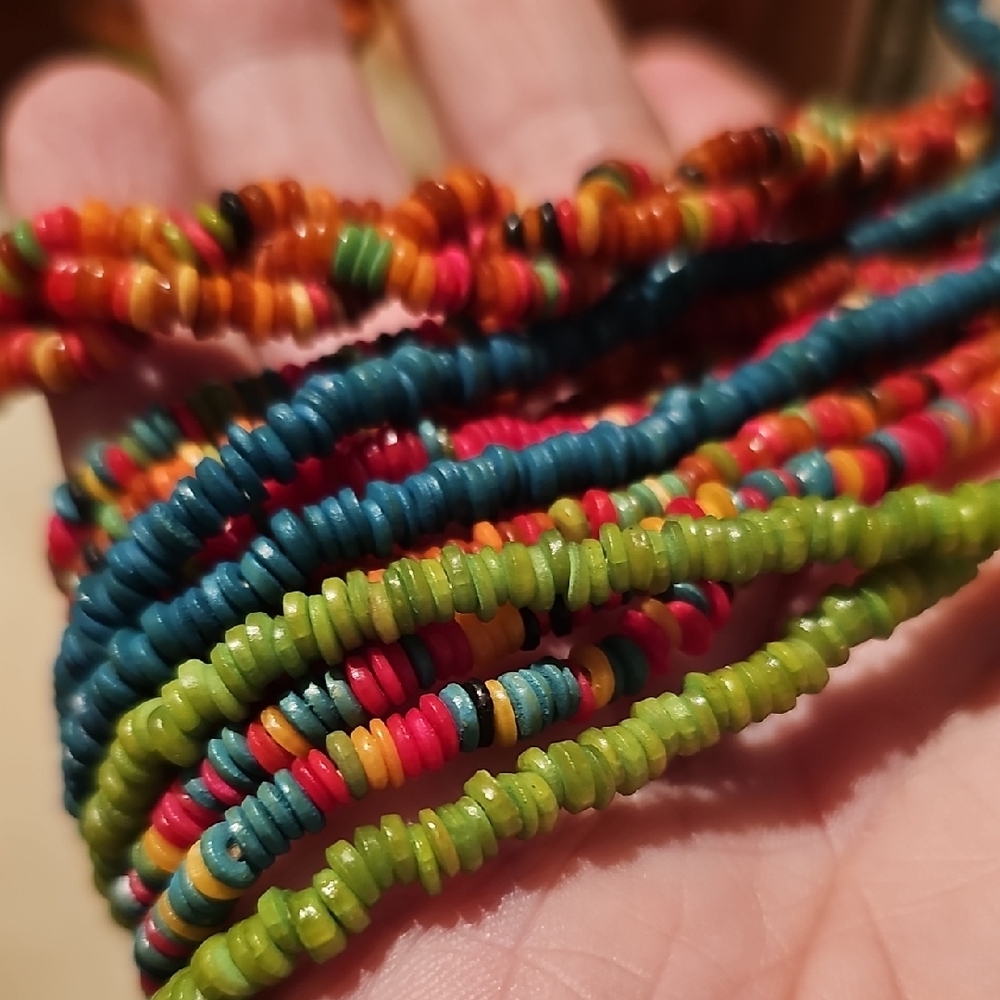 Pier 1 Multicolor Beaded Necklace